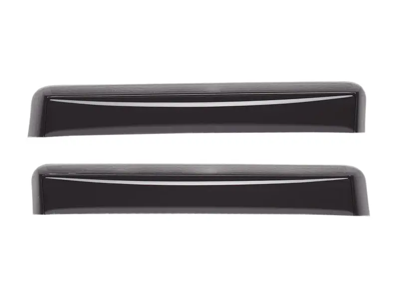 Weathertech 15-19 Gmc Sierra 2500/3500Hd Cc Rear Side Window Deflectors - Dark Tint 1
