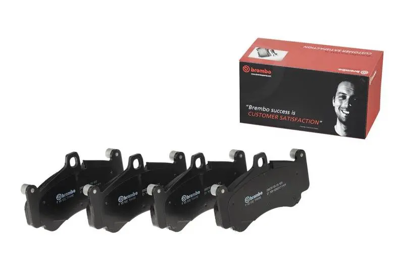 Brembo Premium Rear Brake Pads For 2008–2010 Porsche Cayenne – Oe-Equivalent Low-Metallic Compound 1