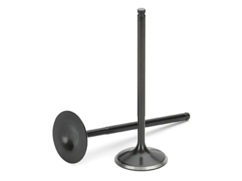 Supertech Nitrided Intake Valves For Opel/Vauxhall C20Xe & C20Let – 34Mm X 6.96Mm X 105Mm, Flat-Face Black Finish (Set Of 8) 1