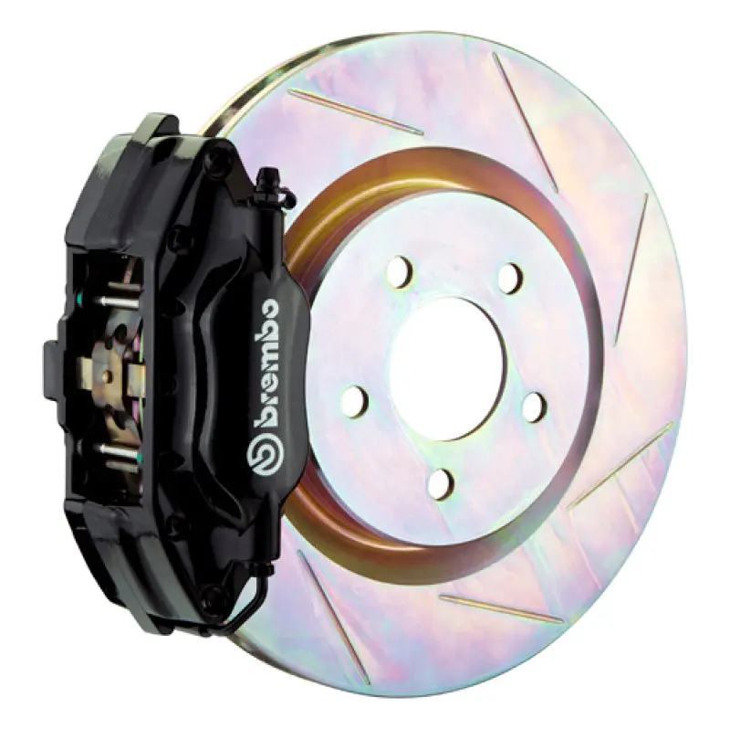 Brembo Gt Big Brake Kit For 1994–2004 Sn95 Mustang – Front, Slotted 330×28 Rotors, 4-Piston Calipers 1