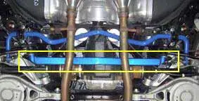 Cusco Rear Power Brace For Nj50 Chassis (E.G., 2002–2007 Subaru Impreza Wrx Sti) 1