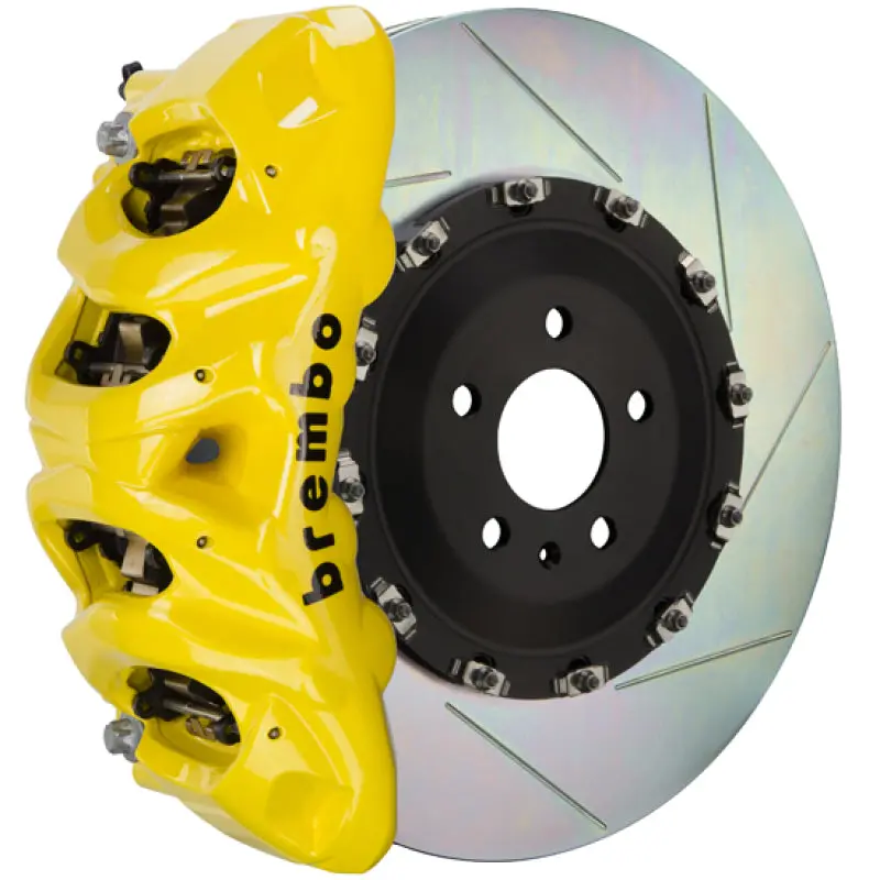 Brembo Gt Big Brake Kit For 2007–2014 Cadillac Escalade/Esv/Ext – Slotted 412X38Mm Two-Piece Rotors 1