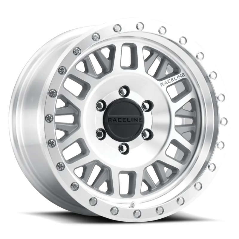 Raceline Ryno Machined Alloy Wheel — 18X9 Inches, 6X135 Bolt Pattern, 18Mm Offset, 87.1Mm Hub Bore 1