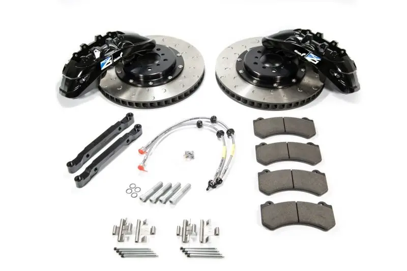 Alcon Rc6 Front Axle Brake Kit For 2009+ Nissan Gt-R R35 – 412X36Mm Grey Rotors, 6-Piston Calipers 1