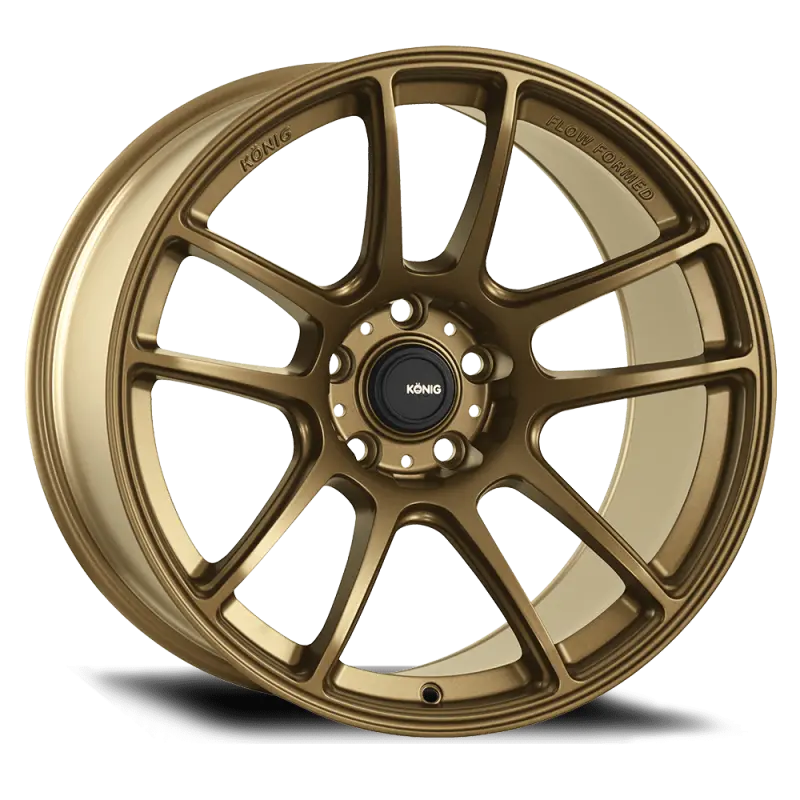 Konig Heliogram Flow-Formed Wheel – 19X10.5, 5X114.3, Et25, Matte Bronze 1