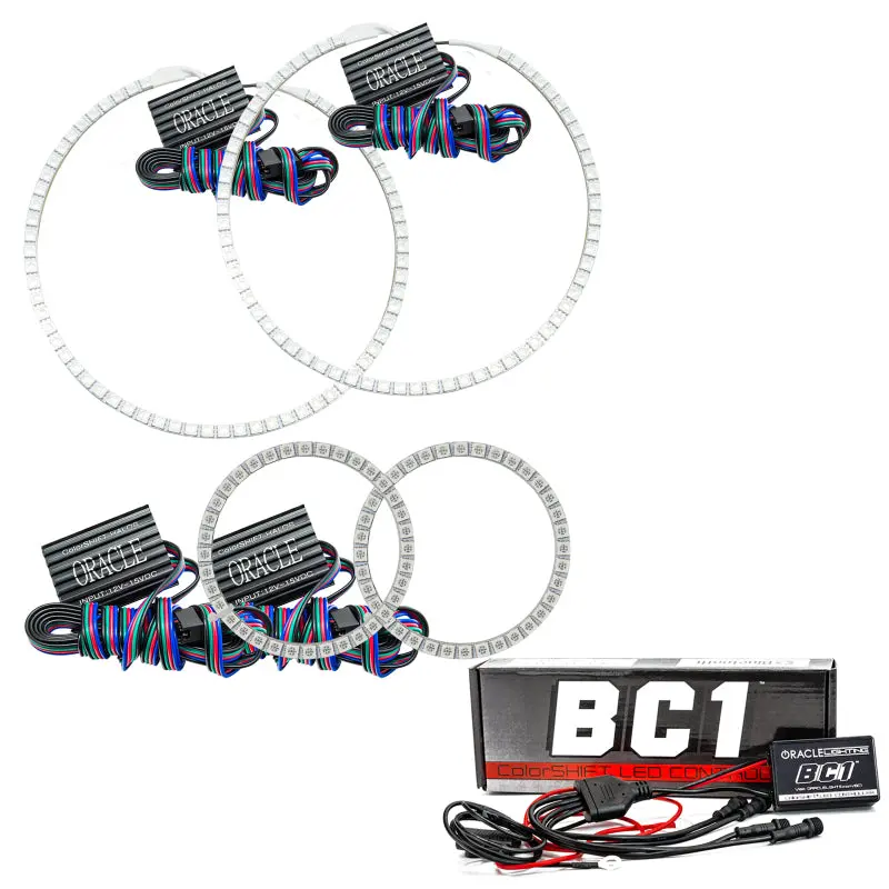 Oracle Pontiac G8 08-10 Halo Kit - Colorshift W/ Bc1 Controller See Warranty 1