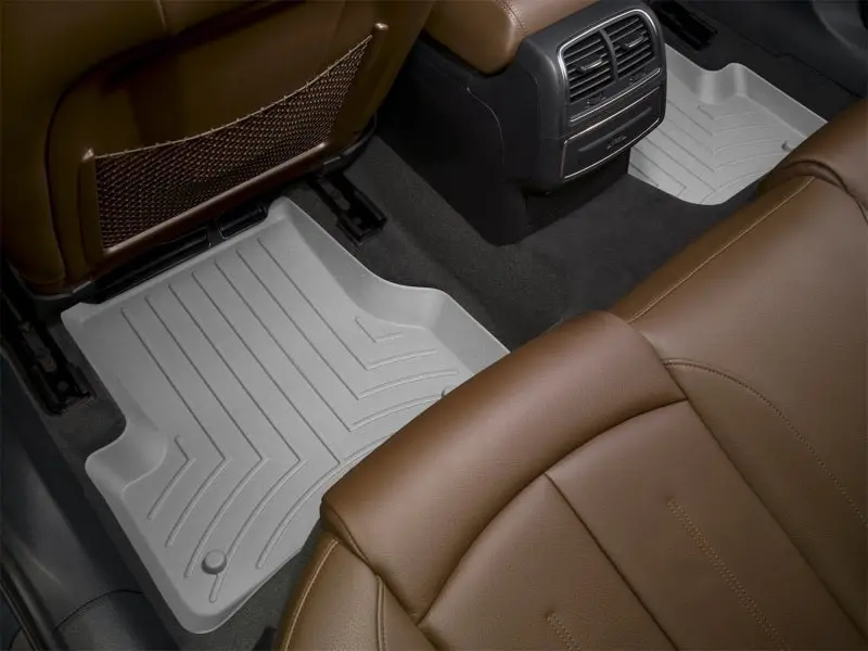 Weathertech Rear Floor Liners For 2008–2011 Mazda Tribute – Durable Grey Custom Fit 1
