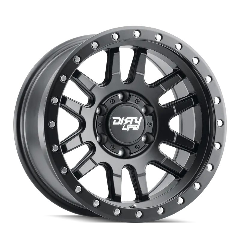 Dirty Life Canyon Pro Matte Black Beadlock Wheel – 17X9", 5X127Mm, -12Mm Offset, 71.5Mm Hub Bore 2