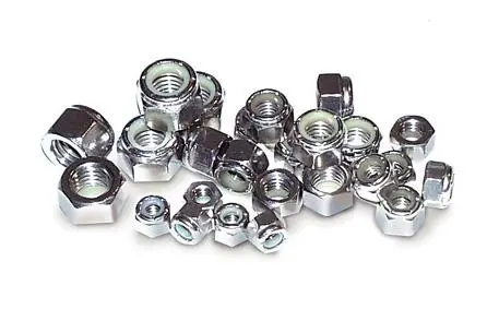 Arp 1/4-28 High Tech Self Locking Hex Jet Nut - Cad-Plated Steel 1