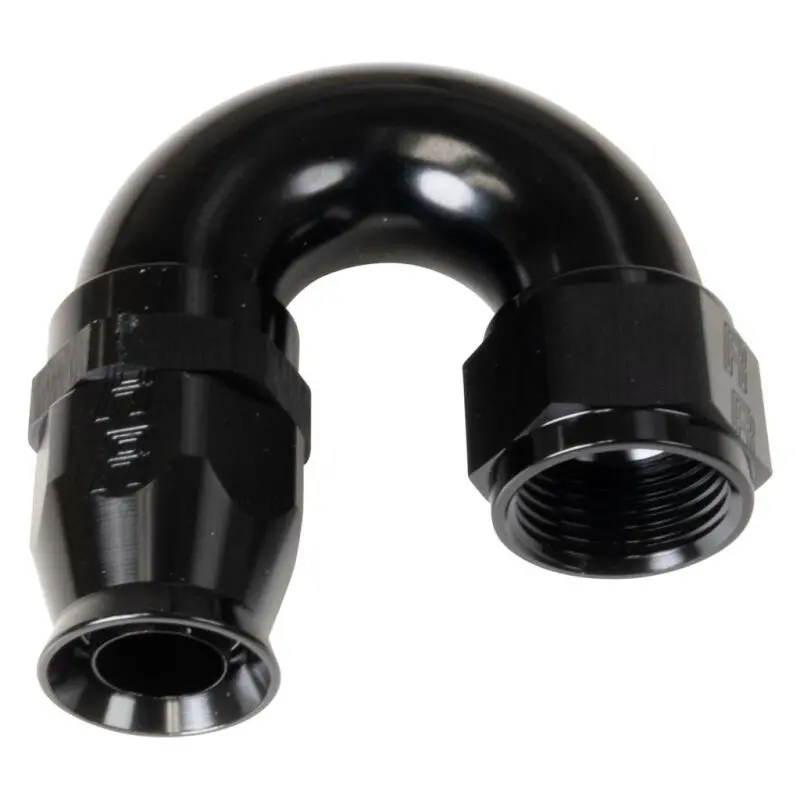 Russell Performance Black 180° -12 An Ptfe Hose End Fitting 1