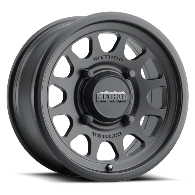 Method Mr414 Bead-Grip Wheel: 15×7″, 5×4.5″ Bolt Pattern, 38Mm Offset, 76Mm Center Bore – Matte Black 1