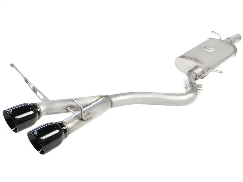 Afe Machforce Xp Cat-Back Exhaust For 2008 Vw Golf R32 (3.2L V6) – 304 Stainless Steel With Black Tips 1