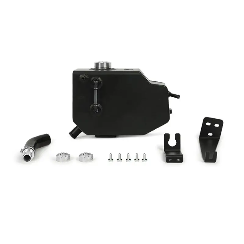 Mishimoto Aluminum Expansion Tank For 2011–2014 Ford F-150 — Micro-Wrinkle Black Finish 1