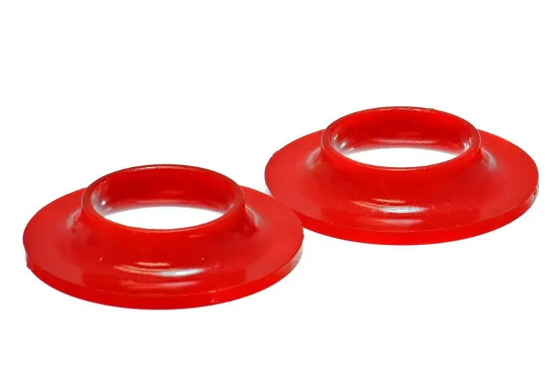 Energy Suspension Red Coil Spring Isolators – Universal 2.125" Id × 4.125" Od × 0.8125" H 1